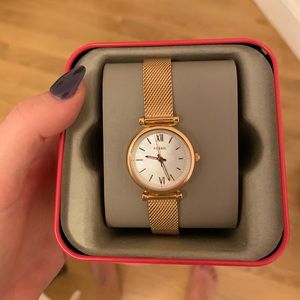 NEW Fossil rose gold watch